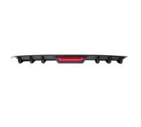 Auto Spoiler Posteriori Per Mazda 3 Per Speed 3 Paraurti Posteriore Auto Diffusore Labbro Con Luce Posteriore Freno Stop Splitter Spoiler(Carbon Fiber Look)