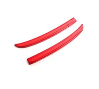 Auto Spoiler Posteriori Per Mini Per Cooper F56 F55 2014+ S/JCW Spoiler Rosso In Fibra Di Carbonio Colore Nero Auto Spoiler Posteriore Estensione Lip Pinne Alettone Posteriore Auto
