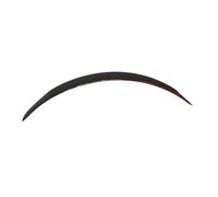 Auto Spoiler Posteriori Spoiler posteriore per auto in carbonio nero opaco, spoiler da corsa per Tesla per Model 3 2023, per ABS Alettone Tetto