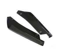 Auto Spoiler Splitter 1 Paio 44.5 Centimetri Gonna Lato Estensione Universale Anteriore Paraurti Posteriore Striscia Lip Spoiler Diffusore Splitter Scratch Protector(Carbon color)