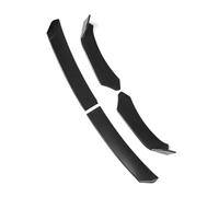 Auto Spoiler Splitter 4PCS Auto Paraurti Anteriore Labbro Spoiler Laterale Splitter Mento Kit Per A3 Per A4 Per A5 Per A6 Per A7 Per A8 Per Q3 Per Q5 Per Q7 RS5(Aspetto in fibra di carbonio)