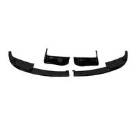 Auto Spoiler Splitter 4PCS Auto Paraurti Anteriore Lip Spoiler Splitter Diffusore Gloss Nero ABS Kit Per BMW Serie 3 F30 Per M3 Per M4 Stile 2012-2018(Gloss Black)