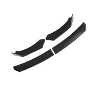 Auto Spoiler Splitter 4PCS Paraurti Anteriore Labbro Spoiler Laterale Splitter Mento Kit Per BMW F10/F11 F30 F80 Per M3 F82 Per M4 Per X5 E70 Per X6 E71 Per X1(Aspetto in fibra di carbonio)