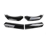 Auto Spoiler Splitter Per Clio 4 5 RS GT 1993-2021 Paraurti Anteriore Spoiler Spoiler Diffusore Protezione Kit Carrozzeria Spoiler Paraurti Anteriore(Gloss Black)