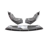 Auto Spoiler Splitter Splitter Per Paraurti Anteriore Labbro Lip Gloss Nero BodyKit Tuning Per BMW Serie 3 G20 G21 LCI Sport M340i 2023-2025(Aspetto in fibra di carbonio)