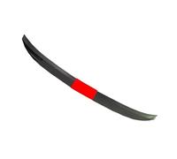 Auto Spoiler Spoiler Per Auto, 3 Pezzi, Universale, Regolabile, Posteriore, Per Accessori Auto Per KIA Alettone Auto(Carbon fiber and red)