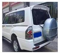 Auto Spoiler Spoiler Per Pajero V73 2006-2016 Spoiler Per Mitsubishi V73 Pajero WDK Materiale Plastico ABS Spoiler Posteriore Auto Colorato Spoiler Posteriore Alettone Auto(Dark Grey)