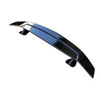 Auto Spoiler Spoiler Posteriore Per Kia, Tuning, Styling Auto, Universale, 5D, In Fibra Di Carbonio, Fai Da Te, Per Rifare Il Cofano Del Bagagliaio. Alettone Auto(A-Bright black)