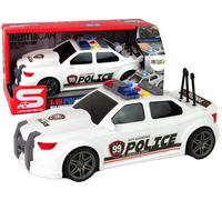 Auto sportiva della polizia 1:16 bianca con suoni