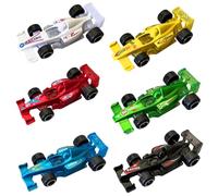 Auto sportiva in lega da corsa, Mini Giocattolo per corse A Tema,6PCS Auto di simulazione di auto da corsa in avanti piccola automobile di simulazione di auto da corsa,Modello corse per Ragazzi e Raga