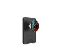 Auto sportiva nera e rossa con scritta giapponese PopSockets PopWallet per MagSafe