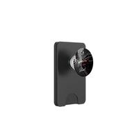 Auto sportiva nera e rossa in città con firma PopSockets PopWallet per MagSafe