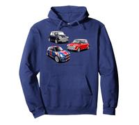 Auto Sportive Classiche Britanniche - Collezione Classic Mini Felpa con Cappuccio