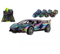 Auto sportivo in plastica a inerzia con luci e suoni