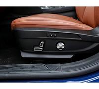 AUTO-spro per Levante 2016 2017 per Ghibli 2014-2017 per Quattroporte 2013-2017 Set da 6 pezzi/Set di coperture per pulsanti di regolazione dei sedili in ABS cromato per Alfa Romeo Giulia Stelvio 2017