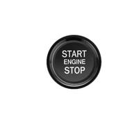 Auto Start Stop Tasto Copertura in Lega di Alluminio per Audi A4 A5 A6 A7 A8 Q5 Accensione Start Motore Stop Pulsante Adesivo Adesivo Interno Protezione Accessori Arredamento Rosso