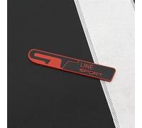Auto Stemmi Decorazioni per KIA GT-Line, Emblemi di Automobili Baule Badge Logo Cofano Emblema Distintivo Accessorio Adesivo Decalcomanie Styling Carrozzeria Parti,C