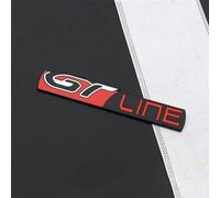 Auto Stemmi Decorazioni per KIA GT-Line, Emblemi di Automobili Baule Badge Logo Cofano Emblema Distintivo Accessorio Adesivo Decalcomanie Styling Carrozzeria Parti,B