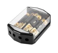 Auto Stereo Audio Inline ANL Fusibile Supporto 4 Via Distribuzione Block