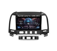 Auto Stereo per Hyundai santa Fe 2 2006-2012 9 Inches Android 15 Schermo per Auto Touch Screen Steering Wheel Controls Per, 8 Core 8G+256G