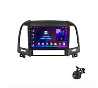Auto Stereo per Hyundai Santa Fe 2 2006-2012 9 Inches Android 15 Schermo per Auto Touch Screen Steering Wheel Controls Per, 4 Core 2G+32G