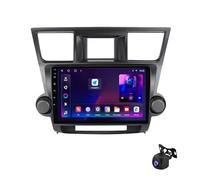 Auto Stereo per Toyota Highlander 2007-2013 9 Inches Android 15 Schermo per Auto Touch Screen Steering Wheel Controls Per, 8 Core 2G+64G