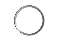 Auto Sterzo Decorare Anello Sticker Trim Copertura per A-UDI TT 8J MK3 A1 A3 S3 8V A4 B8 A5 8K 8T A6 S6 C7 C8 S5 RS4 Sportback Copri Volante Auto (Colore : Size A Silver)