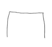 Auto Striscia Di Guarnizione Guarnizione Per Modanatura Pannello Del Parabrezza Tergicristallo Dell'auto Vetro Anteriore 51318159784 Per BMW Serie 5 E39 1997-2002 2003