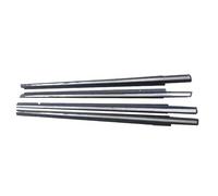 Auto Striscia Tenuta Per Toyota Per Corolla 2008-2013 Guarnizioni In Gomma Per Finestrini Anteriori E Posteriori Guarnizioni Esterne Portiere 7573012300 7571002210 Guarnizione Finestrini Auto(Chrome)