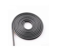 Auto Striscia Tenuta Strisce di tenuta anticollisione universali strisce anticollisione per porte senza colla strisce per automobili strisce a forma di U(Black 5M)