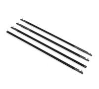 Auto Striscia Tenuta Strisce Tenuta In Gomma Finestrini Portiere Auto 4 Pezzi/set Per Mazda 3 2006-2012 Guarnizione Per Striscia Impermeabile Guarnizioni Vetro Finestrini