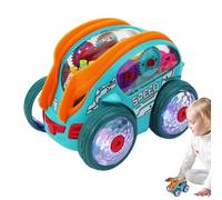 Auto stuntman Bambino | Auto elettrica 360° Rotante per Bambino | Gioco educativo luminoso e musicale | per giardino interno esterno scuola soggiorno compleanno vacanza