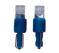 AUTO-STYLE Lampadine LED T-5 per Strumenti, 12 V, Blu, Set di 2 Pezzi