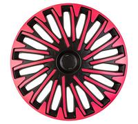 AUTO-STYLE Set di 4 Copricerchi Soho 13 Pollici Nero/Rosa