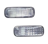 AUTO-STYLE Set di indicatori di direzione laterali compatibile con Honda Civic 1996-2001 - Cristallo