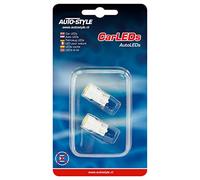 AUTO-STYLE T-10 Lampadine LED 12V Xenon-Optics Bianco, set di 2 pezzi