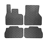 AUTO-STYLE Tappetini in Gomma Compatibile con BMW IX (I20) 2021- (4 Pezzi + Sistema di Fissaggio)