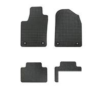 AUTO-STYLE Tappetini in Gomma Compatibile con Jeep Grand Cherokee (WK2) 2010-2017 (4 Pezzi + Sistema di Fissaggio)