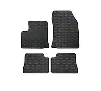 AUTO-STYLE Tappetini in Gomma Compatibile con Peugeot e-208 / Opel e-Corsa F/Citroën DS3 Crossback Electric 2019- (4 Pezzi + Sistema di Fissaggio)
