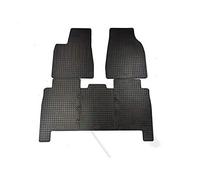 AUTO-STYLE Tappetini in Gomma Compatibile con Tesla Model X 2016- (5 Pezzi + Sistema di Fissaggio)