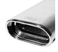 Auto Style US 124108211 scarico sportivo, 145 X 75 mm