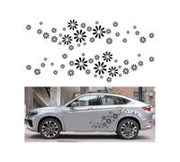 Auto Styling Body Decorative Decals Daisy Flower Personalized Car Stickers PVC Practical Beautiful Durable 60pcs
