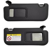 Auto Sunvisor Assy Per Toyota Levin 2019-2021, Pannello Parasole Anteriore Sinistro/destro Con Specchio Per Il Trucco. Alette Parasole Sinistra Destra(Black a pair)