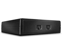 Lindy 70436 commutatore audio Nero