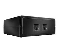 Lindy 70436 commutatore audio Nero