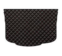 AUTO Tapis de coffres pour MITSUBISHI COLT VI 04-12 Hayon 3 Portes NOIR/ROUGE