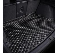 Auto Tappetini Bagagliaio per Opel/Vauxhall Grandland X Hybrid 4 (2019-2021), Pelle Tappetino Copri Vasca Baule Tappeto Impermeabile Antiscivolo Protezione Accessori Interni,C-Black-Beige
