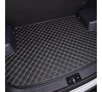 Auto Tappetini Bagagliaio per Skoda Octavia Combi/Octavia Combi RS (ab 2024) 2025 2026, Antiscivolo AntiGraffio Pelle Vasca Baule Tappeto Fodera Interni Accessori, 2 Black Beige