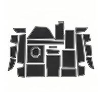 Auto Tappetini Multiuso per Tank 500 5-seater, Console Centrale Porta e Sottobicchieri Gomma Resistente a Polvere e Liquidi Accessori,White