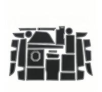 Auto Tappetini Multiuso per Tank 500 7-seater, Console Centrale Porta e Sottobicchieri Gomma Resistente a Polvere e Liquidi Accessori,White